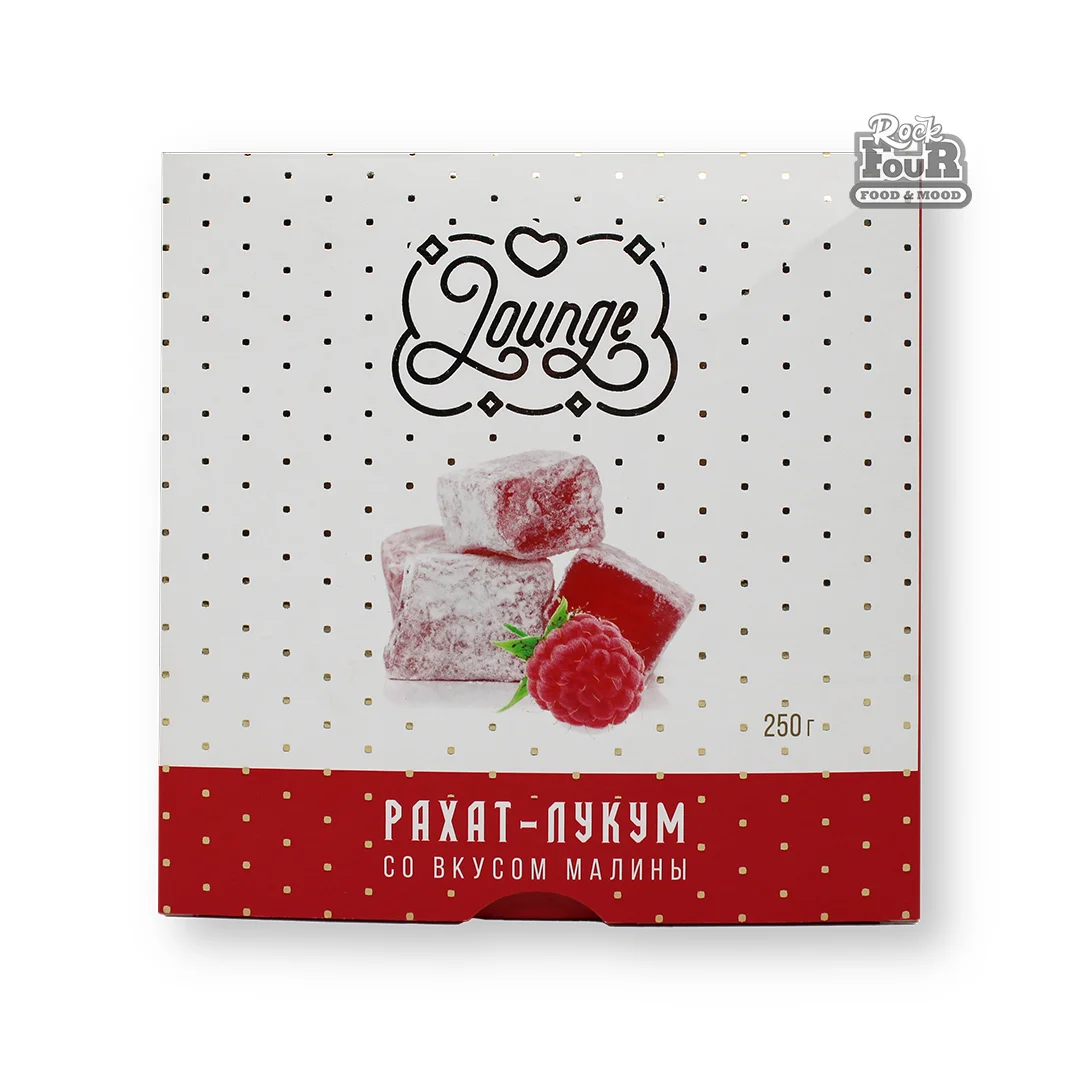 Rahat-lochum "Lounge" with raspberries 250g